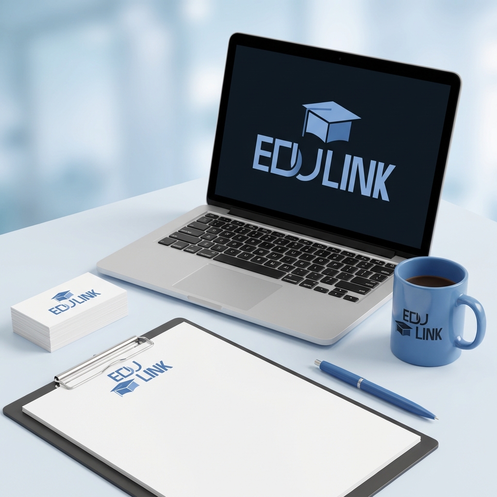Mockup du logo Edulink