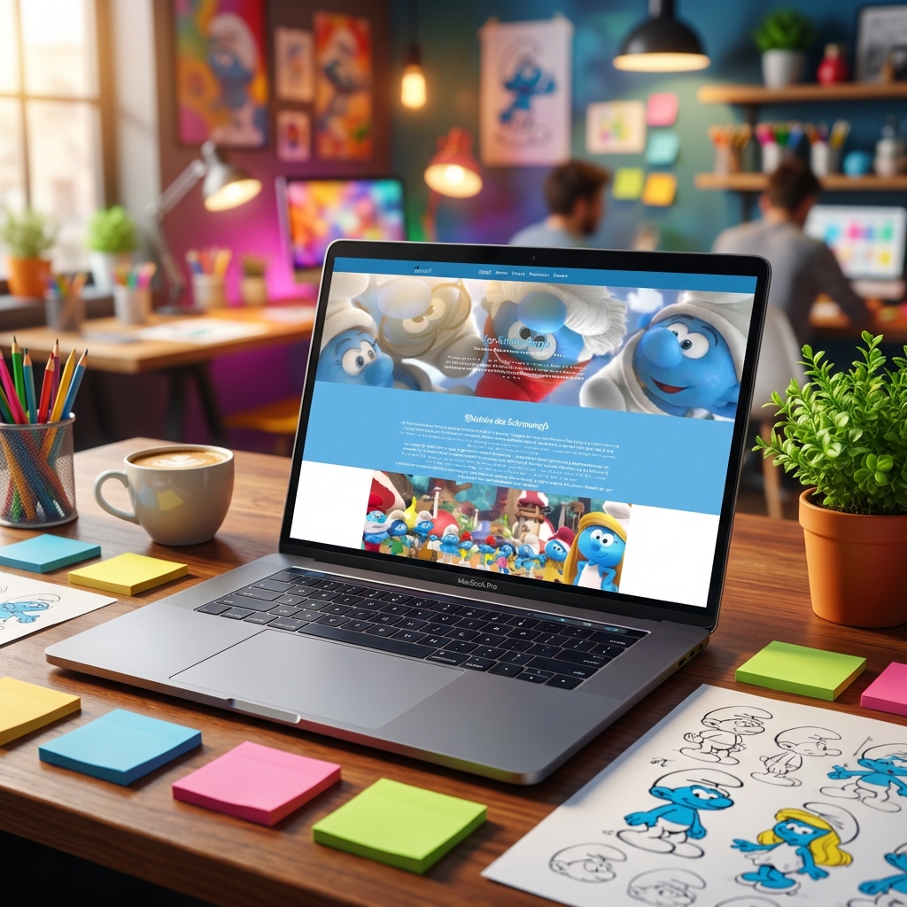 Site CMS Les Schtroumpfs