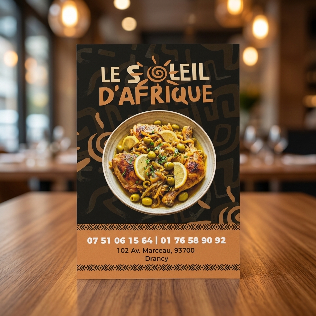 Flyer Soleil d'Afrique